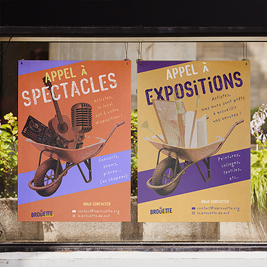 Affiche illustrée pour une association de vulgarisation du design, création graphique par Prune Charlet